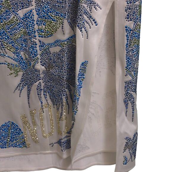 Off-White Virgil Abloh Gender Inclusive Beaded Jungle Slipdress EUR 42 (6) New - Picture 4 of 16